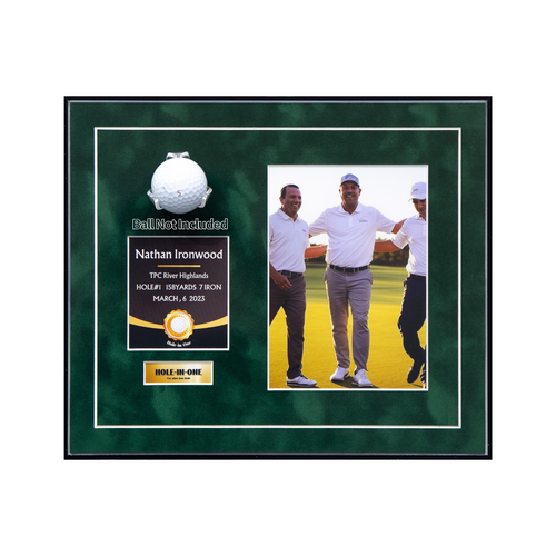 Hole in one Golf Ball Display Frame